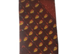 Tissu wax africain jaune rouge