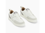 Baskets monogramme Luna blanc et argent - Vanessa Wu