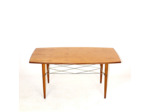 Table basse avec porte revue années 50