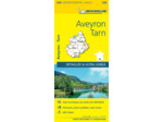 CARTE DEPARTEMENTALE AVEYRON, TARN