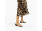 Bottines chaussettes beiges - Bobby - Vanessa WU