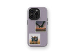 Twin Memories - Purple | Coque de téléphone 3D 2en1 Ultra-résistante