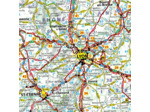 CARTE NATIONALE FRANCE SUD / FRANKRIJK ZUID