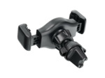 FORCELL F-GRIP Carbon H-CF509 - Support noir pour téléphone sur grille de ventilation