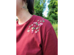 Cascade de Fleurs - Kit broderie épaules à broder