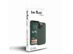 Coque Silicone Moxie BeFluo Fine et Légère pour iPhone 14, Intérieur Microfibre - Pin vert