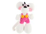 Peluche Diddl en salopette Rose 20cm