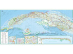 CUBA 1/650.000 (CARTE GRAND FORMAT LAMINEE D'AVENTURE TQ) - ANGLAIS