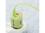 FORCELL F-ENERGY CRYSTAL Chargeur secteur USB-C USB-A GaN3 33W avec câble USB-C vers USB-C