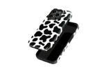 Black & White Flair | Coque de téléphone 3D 2en1 Ultra-résistante
