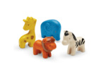 Set de figurines Animaux de la savane - Plan Toys