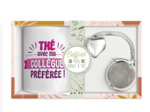 STC coffret mug et boule à thé "Collègue"