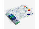 Coloriage effaçable/Set de table "Jungle" - Super Petit