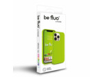Coque Silicone Moxie BeFluo Fine et Légère pour iPhone 14 , Intérieur Microfibre - Vert pomme