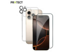 PROTECT Pack de Protection Coque + Protection Lentille + Verre Trempé iPhone (Tous les modèles)