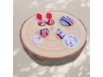 Barrette bouton "Pula"