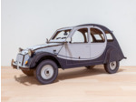 2 CV en Bois - Grise et Noire