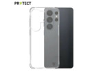 PROTECT Coque Silicone Renforcée Transparente pour Samsung Galaxy S26 / S26 Plus / 26 Ultra