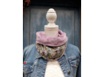 Tour de cou - Snood petite tête adulte ou grande tête enfant en polaire et polyester