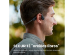 SHOKZ CASQUE BT CONDUCTION OSSEUSE OPEN MOVE GRIS