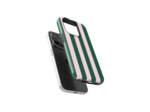Pinky Green Stripes Case | Coque de téléphone 3D 2en1 Ultra-résistante