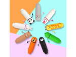 Legami - Kawaii Étui École 2 en 1 en Silicone Souple, Porte-stylos de Table, Fermeture à Glissière, Stylos Crayons Feutres GIRAFFE