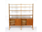 Bibliothèque en teck années 60