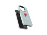 Signature Love - Blue | Coque de téléphone 3D 2en1 Ultra-résistante