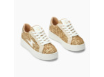 Baskets éclair à paillettes or - Pearl - Vanessa Wu
