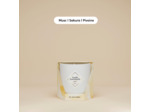 MY JOLIE CANDLE - Bougie Parfumée Vanille - Bijou Surprise Bracelet Noir - Cadeau Femme Maman - Cire Naturelle Végétale - Parfum Français - Mèche Coton