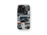 Porsche Scrapbooking | Coque de téléphone 3D 2en1 Ultra-résistante