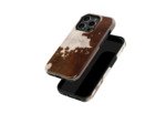 Cowhide Classic | Coque de téléphone 3D 2en1 Ultra-résistante