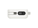 MOMAX Batterie externe Power Vital+ 10000/20000 mAh avec 2 câbles USB-C intégrés Charge rapide 30W