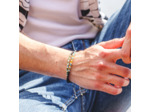 Bracelet homme code Morse "Saumur"