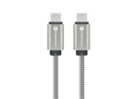 FORCELL F-ENERGY Metal C237 cable Type C to Type C PD QC4.0 3A 60W 1 m silver