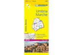 CARTE DEPARTEMENTALE UMBRIA, MARCHE