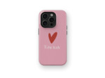 Signature Love - Pink | Coque de téléphone 3D 2en1 Ultra-résistante