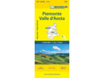CARTE DEPARTEMENTALE PIEMONTE, VALLE D'AOSTA