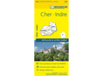 CARTE DEPARTEMENTALE CHER, INDRE
