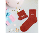 Chaussettes duo à paillettes Femme fatale