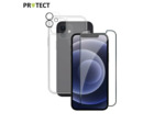 PROTECT Pack de Protection Coque + Protection Lentille + Verre Trempé iPhone (Tous les modèles)