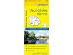 CARTE DEPARTEMENTALE DEUX-SEVRES, VIENNE