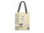 Sac de shopping 24H LEGENDE LE MANS - beige