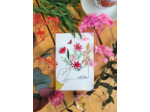Carte à broder - L'enveloppe fleurie