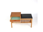 Banc en teck années 60