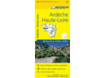 CARTE DEPARTEMENTALE ARDECHE, HAUTE-LOIRE