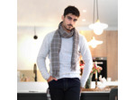 Echarpe traditionnelle pure laine vierge - Gabriel