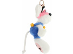 Diddl Porte-clés peluche en Salopette Bleue 15cm