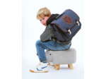 Cartable moyen Loup Bleu