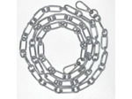 Chaine metal Argent 25mm série MONZA pour coque avec anneau - 120cm